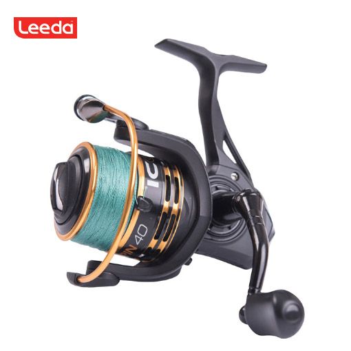 Leeda Icon 40 kasthjól með 20lb ofurlínu