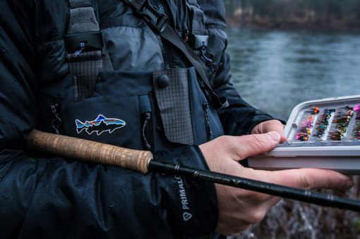 Patagonia Swiftcurrent Zip Front vöðlur og Forra UL vöðluskór - Image 6