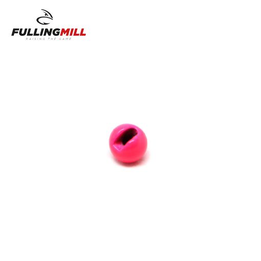 Fulling Mill Slotted Tungsten Beads - Fluo Pink