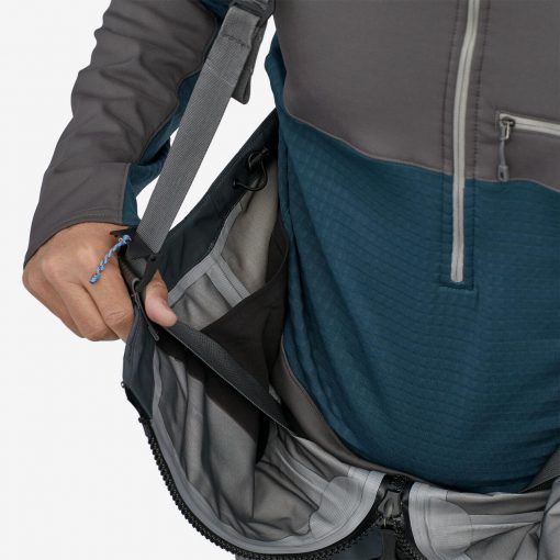 Patagonia Swiftcurrent Expedition Zip Front - Forge Gray - Image 4