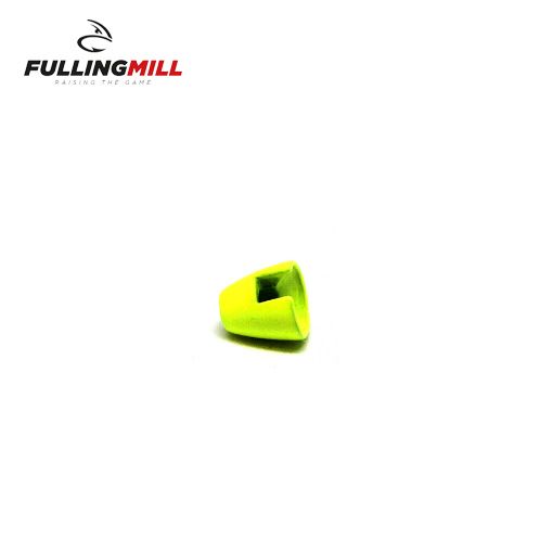 Fulling Mill Slotted Tungsten Conehead - Fluo Chartreuse