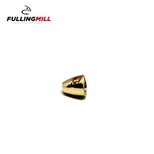 Fulling Mill Slotted Tungsten Conehead - Gold
