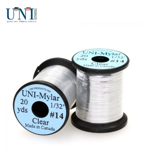 Uni Mylar Tinsel Clear