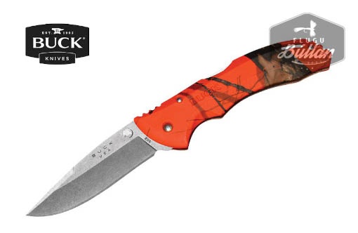 Buck Knifes 286 Bantam BHW – Mossy Oak Blaze Orange - Flugubúllan