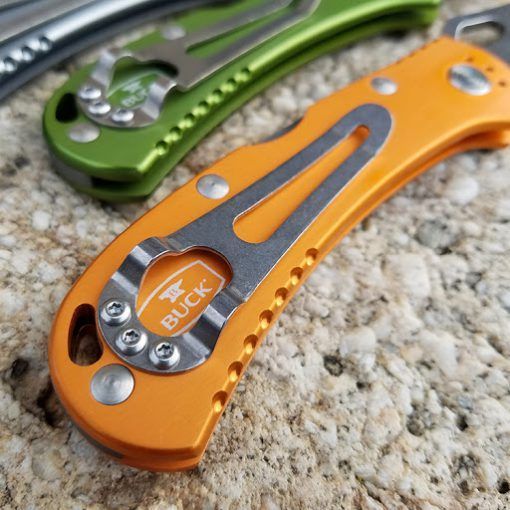 Buck Knifes 722 Spitfire - Appelsínugulur - Image 3