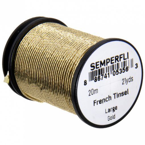 French Oval Tinsel Large Gold SOTNLRGGLD 886741053563