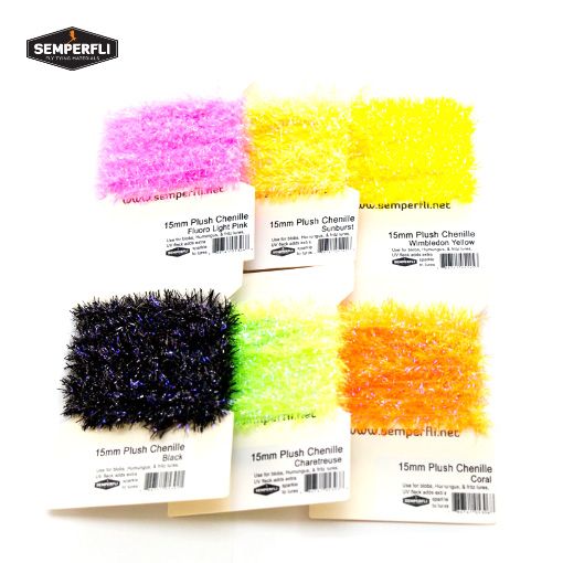 Semperfli 15mm Plush Transluscent Chenille