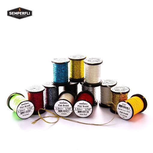 Semperfli Flat Braid - 1.5mm