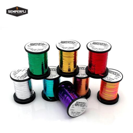 Semperfli Mirror/Flat Tinsel