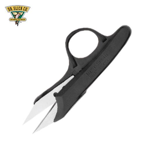 Dr Slick frágangsskæri, 5″ - svart handfang