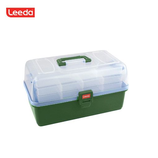 Leeda tveggja skúffu Deluxe veiðibox