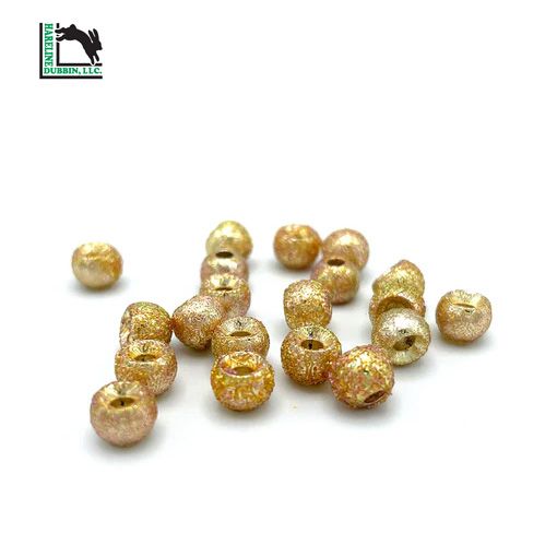 Hareline Gritty Brass kúluhausar - Gull