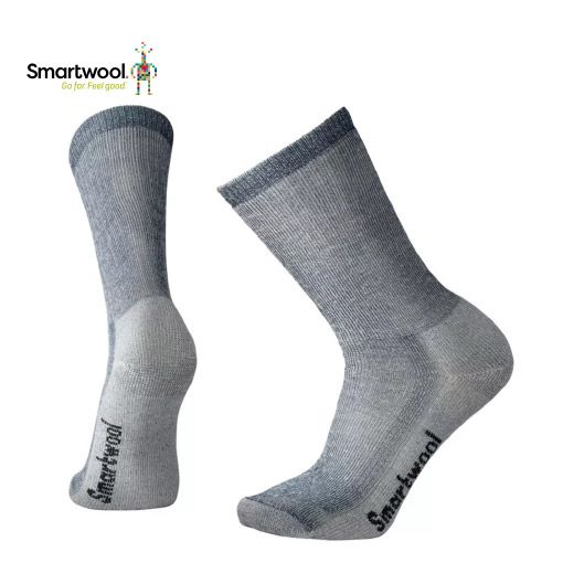 Smartwool Hike Medium Crew Socks - Navy - Flugubúllan