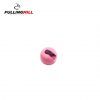 Fulling Mill Soft Pink Painted Slotted Tungsten Beads - Flugubúllan