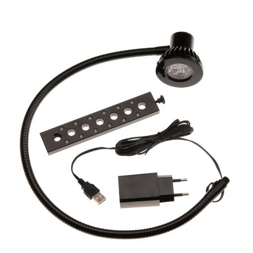 DK Daylight Fluguhnýtingalampi með USB