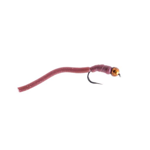 Tungsten Squirmy Worm - Brown