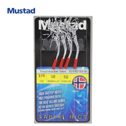 Mustad Tinsel Makríl-slóði