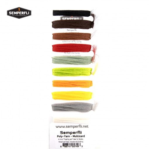 Semperfli Poly-Yarn Mix-spjald