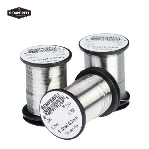 Semperfli Stainless Steel Fly & Brush Wire