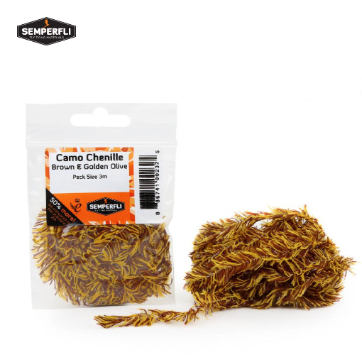 Semperfli Camo Chenille 8mm