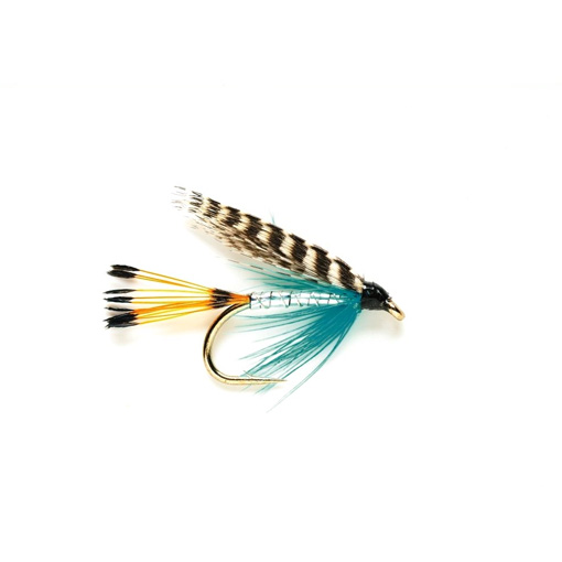 Teal Blue & Silver