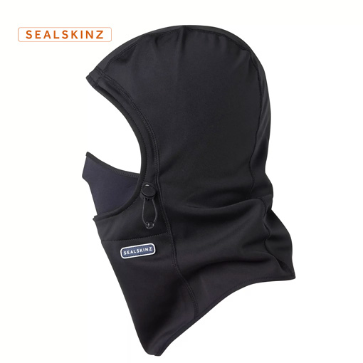 Sealskinz Beetley - Svört 100% vatnsheld lambhúshetta