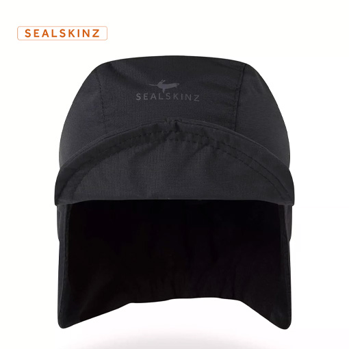 Sealskinz Kirstead - Svört 100% vatnsheld Gimphúfa fyrir mikinn kulda