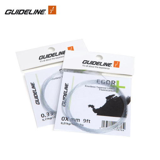 Guideline 9ft Egor+ kónískir Fluorocarbon taumar