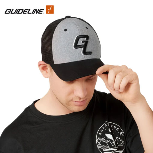 Guideline GL Logo Cap - Heather Grey/Black