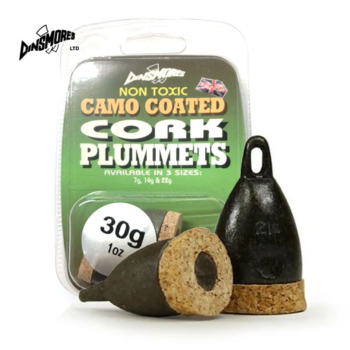 Dinsmores Cork Plummet dropasökkur 30gr/2 stk.