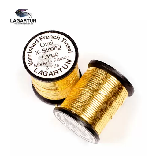 Lagartun French Oval Tinsel - Gold