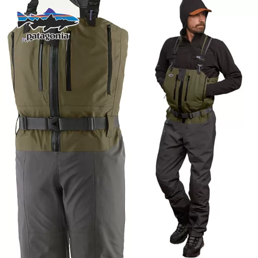 Patagonia Swiftcurrent Expedition Zip Front - Basin Green