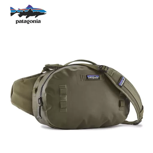 Patagonia Guidewater 100% vatnsheld mittistaska - Mosagræn