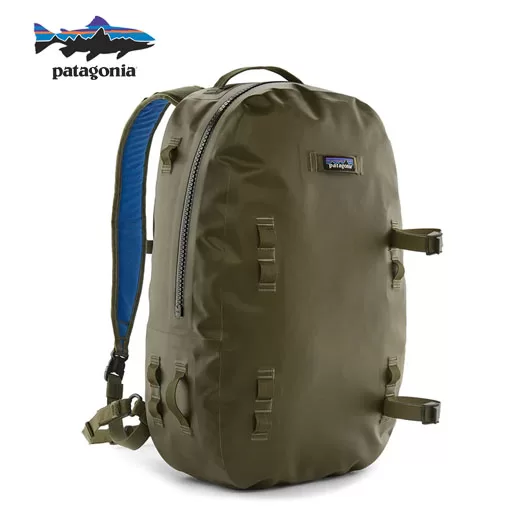 Patagonia Guidewater 100% vatnsheldur 29L bakpoki - Mosagrænn
