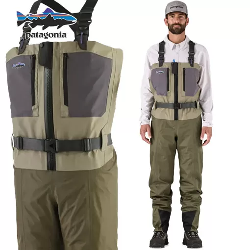 Patagonia Swiftcurrent Traverse Zip Front - River Rock Green