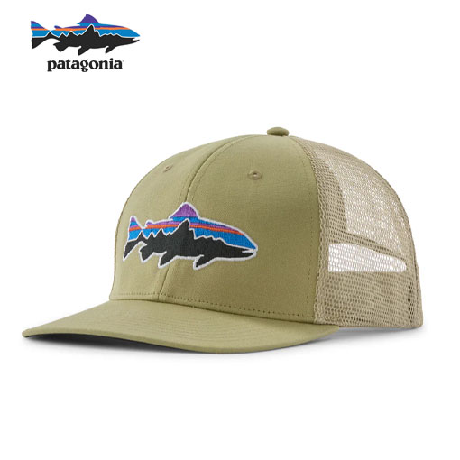 Patagonia Fitz Roy Trout Trucker derhúfa - Gumtree Green