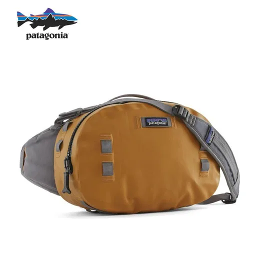 Patagonia Guidewater 100% vatnsheld mittistaska - Golden Caramel & Noble Gray