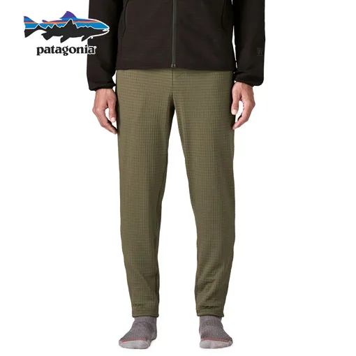 Patagonia Men’s R1 Fleece buxur - Basin Green - Image 3