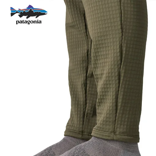 Patagonia Men’s R1 Fleece buxur - Basin Green - Image 5