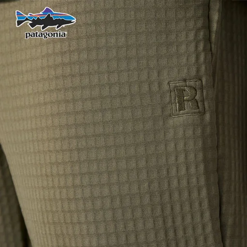 Patagonia Men’s R1 Fleece buxur - Basin Green - Image 6