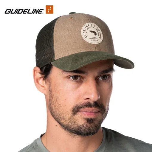 Guideline Badge Trucker Cap - Forest